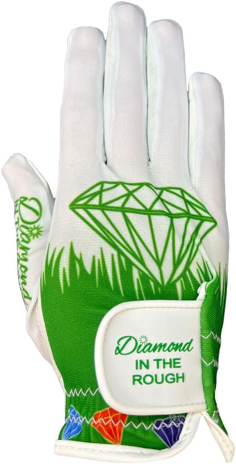 Giggle Golf Women's Golf Glove - Adjustable Strap, Left Hand Gloves for Women