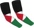 Cute Flag Arm Sleeves Cooling Sun Protection Sports Flag Sleeves for Men Women
