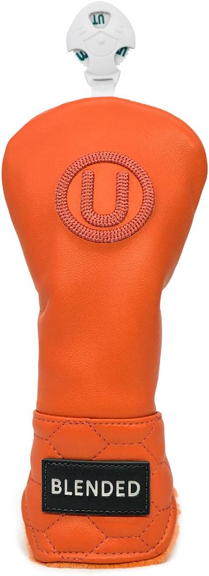 Golf Club Head Covers, Driver Covers Fariway Wood Covers Hybrid Head Covers 3 Wood Headcover Leather Golf Headcover with Number Tag for Scotty Cameron Odyssey Taylormade