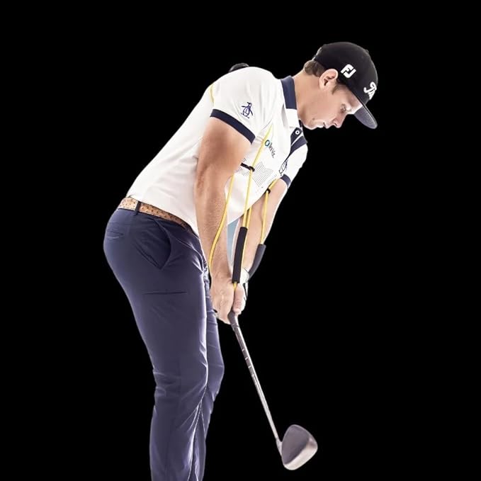 Golf Swing Performance Trainer Aid | Golf Swing Trainer Trusted by PGA Coaches | Backed by 30 Years Research | Elevate Your Golf Training | Enhance Strength, Stability, Rotation & Posture