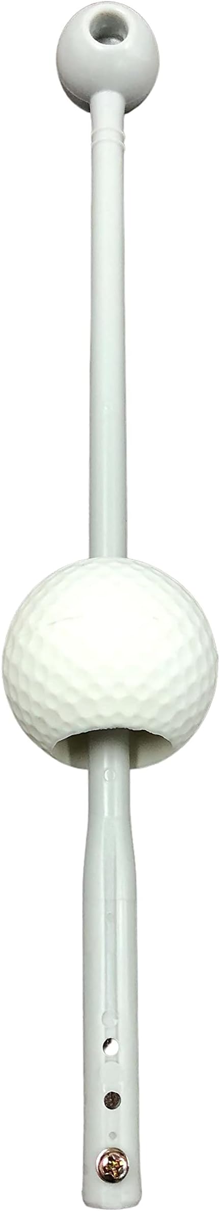 WINNER SPIRIT Real Swing 300 Golf Swing & Hitting Trainer, True Impact, Checking Path After Swing Practice Mat Groover Training Aid, Height Adjustable