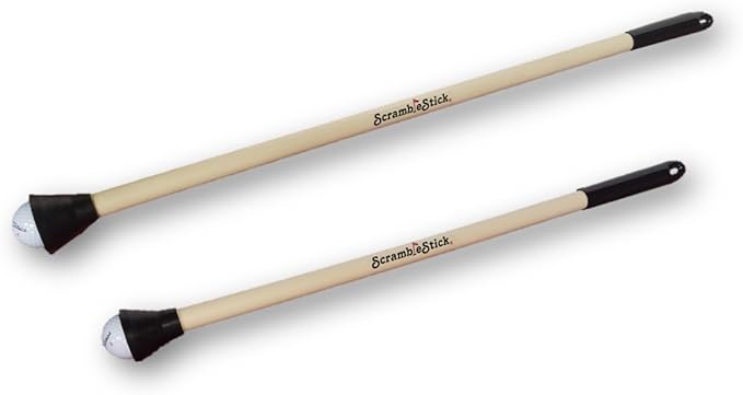 The Original Scramble Stick Golf Ball Retriever, One 32-Inch and One 26-Inch, 2-Pc Set