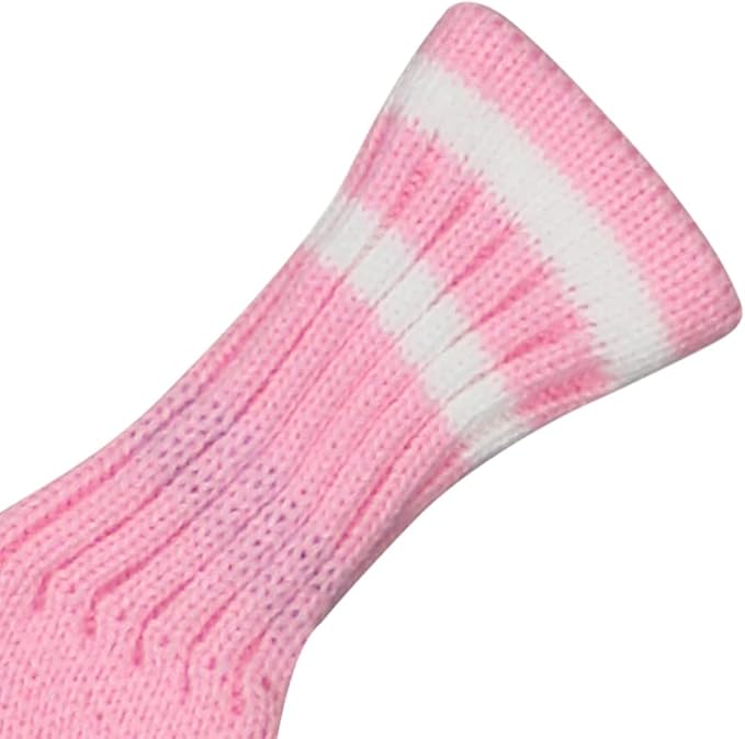 Scott Edward 10 Pcs Golf Club Head Covers for Irons Cuteness Basically Socks Shape Washable Durable Golf Club Head Protector Double Sided Knit Suitable for Most Brands