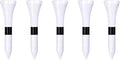 Wooden Golf Tees 3-1/4", 2-3/4", 2-1/8", 1-1/2" Available, 100 Count (Natural Color, White, Black, Blue, Red, Green, Yellow, Pink, Orange)