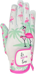 Giggle Golf Women's Golf Glove - Adjustable Strap, Left Hand Gloves for Women