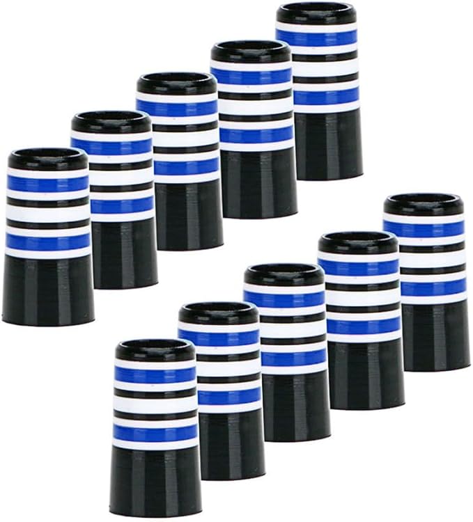 DONGKER Golf Iron Ferrules,10 PCS Golf Club Ferrules Golf Sleeve Ferrule Compatible 0.370'' Parallel Shaft