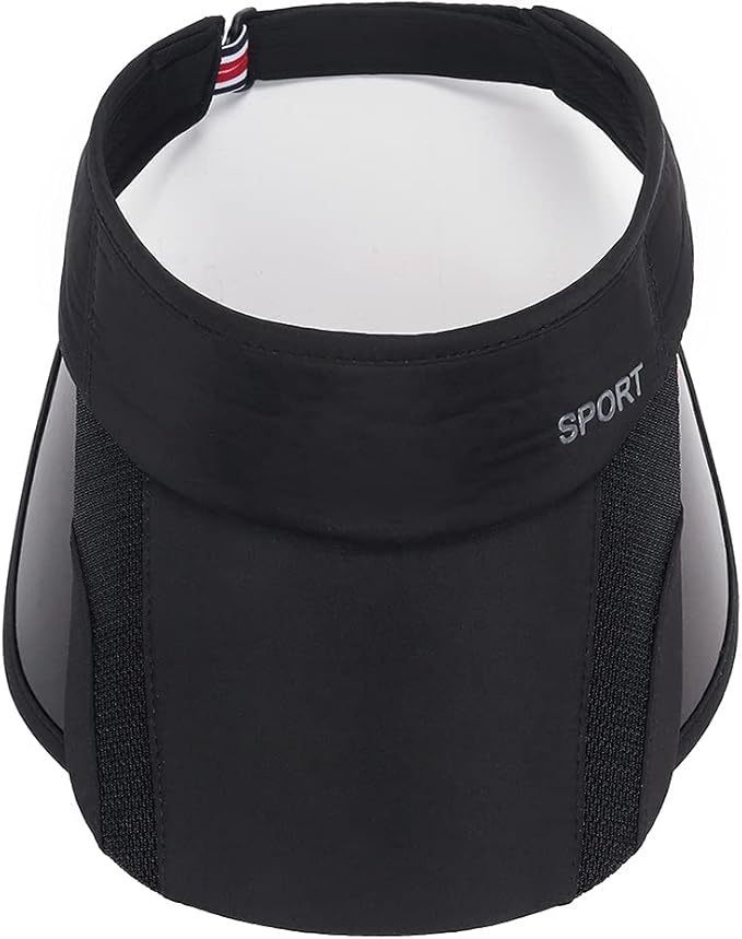 2 Pack Sun Golf Visor Hats for Women, Adjustable Retractable Brim Golf Cap Beach Hats for Women