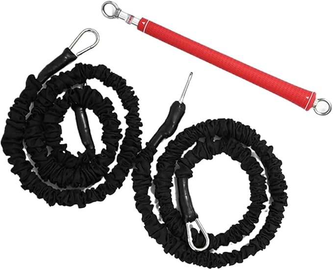 Golf Swing Training Set - Posture Correction Exercise Equipment with Resistance Bands