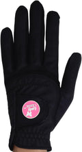 Women's Soft Flex Golf Gloves with Magnetic Ball Marker with Removable Golf Ball Marker- Left Hand