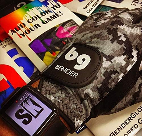 BG Bender - Mens Golf Glove, Durable Spandex Golf Gloves, Unique Golf Gloves