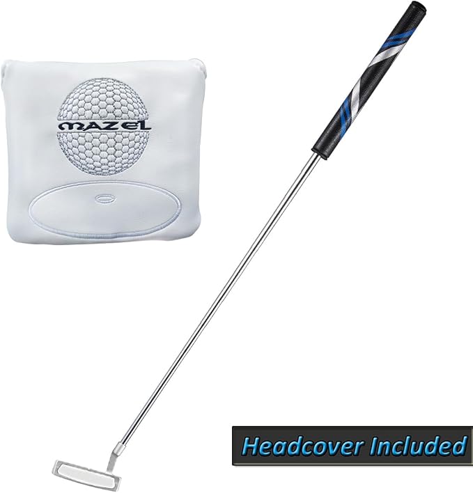 MAZEL Tour GS Men's Golf Putter,Right Handed,Golf Head Cover Included