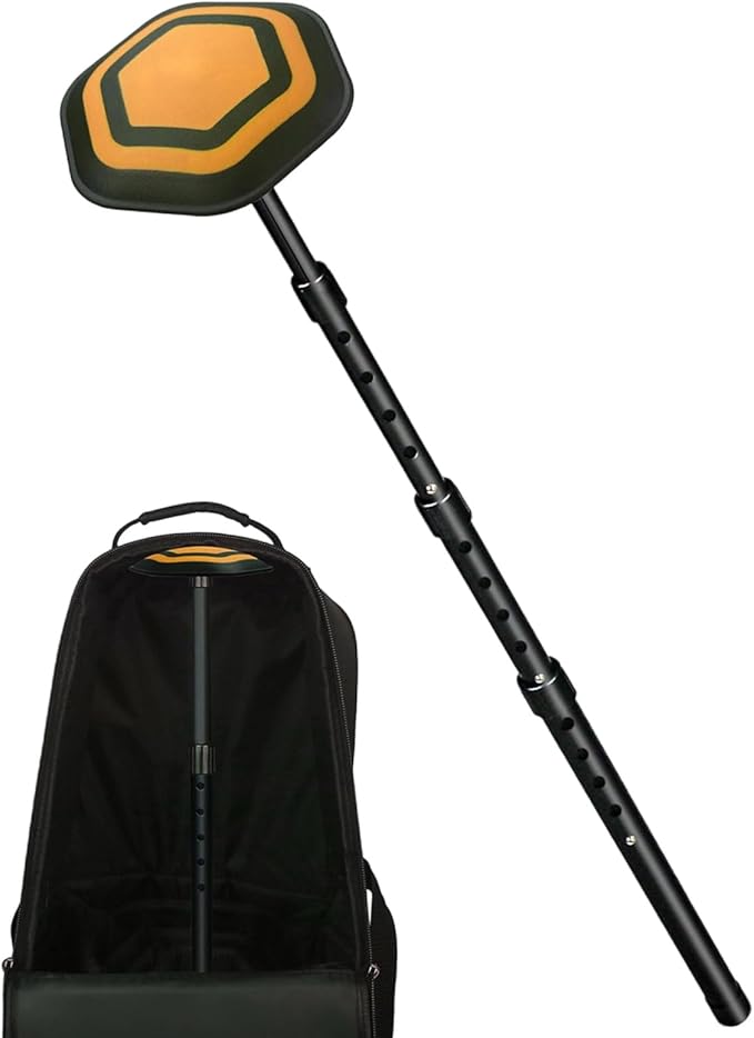 Light Weight Adjustable Golf Bag Stand Telescoping 4 Section Aluminum ABS Bag Holder Stabilizers Anti Slip Base Terrain