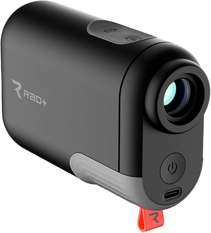 Lazer+ Golf Range Finder, Smart Slope Control, Integrated GPS, Magnetic Mount, 1300 Yards, FBC Distances, 42,000+ Courses Pre Loaded, Find My Device, Pin Lock Assist, Tournament Legal, Waterproof