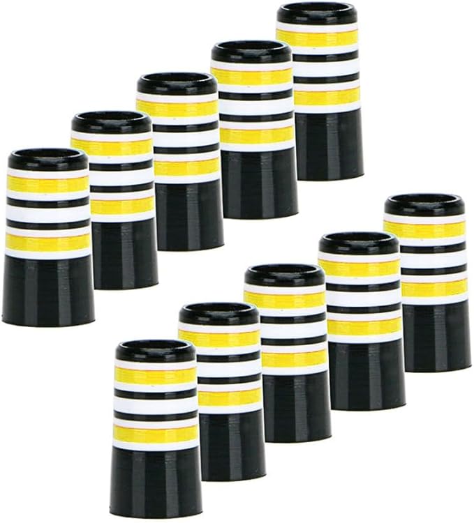 DONGKER Golf Iron Ferrules,10 PCS Golf Club Ferrules Golf Sleeve Ferrule Compatible 0.370'' Parallel Shaft