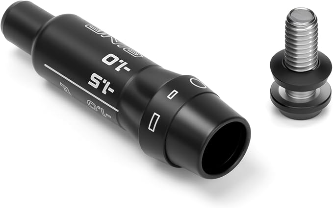 Golf Shaft Adapter Sleeve fits tip .335" Shaft Compatible with P-ING G430, G425, G410 Driver & Fairway Woods Black