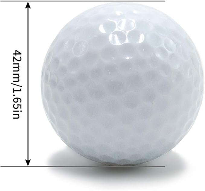 THIODOON Glow in The Dark Golf Balls Light up Led Golf Balls Night Golf Gift Sets for Men Kids Women 6 Pack (6 Colors in one)
