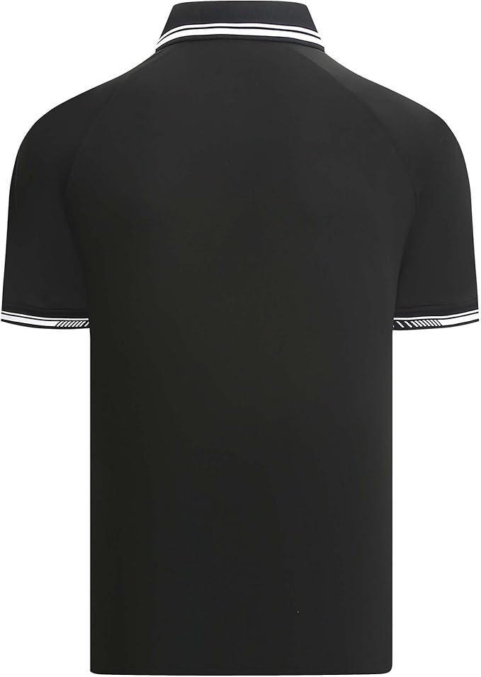 Esabel.C Mens Golf Shirts Short Sleeve Stretch Moisture Wicking Performance Dry Fit Collared Golf Shirts for Men