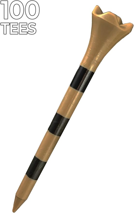 2-3/4" Pride Performance Golf Tee Striped, 100 Count