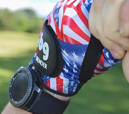 BG Bender - Mens Golf Glove, Durable Spandex Golf Gloves, Unique Golf Gloves