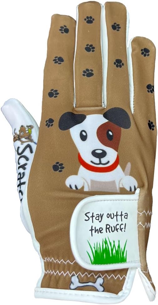 Giggle Golf Women's Golf Glove - Adjustable Strap, Left Hand Gloves for Women