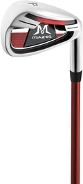 MAZEL Golf Individual Iron 1,2,3,4,5,6,7,8,9, Golf Iron with Steel Shafts for Right Handed Golfers