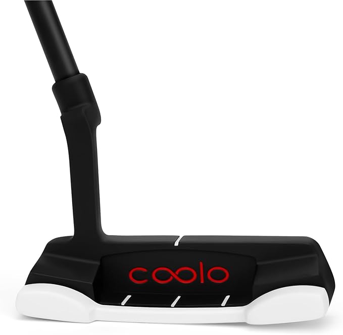 COOLO Low Torque Golf Putter, Provide Greater Stability and Less Face Twisting, Blade/Mallet/Heavy/Center Shafted/Counter Balanced Putter, Oversized Grip, Right & Left