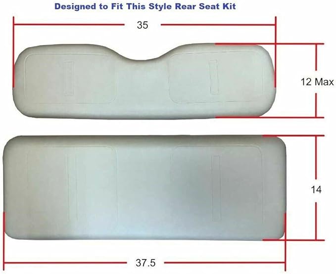 Huskey 4PCS Golf Cart Front/Rear Seat Covers for Club Car Precedent 2004+ G&E Models Custom Two-Tone Black/Limegreen Diamond Stitching with Limegreen Piping,Marine Grade Vinyl Material