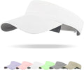 Sun Visor Hat Breathable Visors Sport Golf Visor Adjustable Velcro Sun Cap UV Performance Hats for Women Men