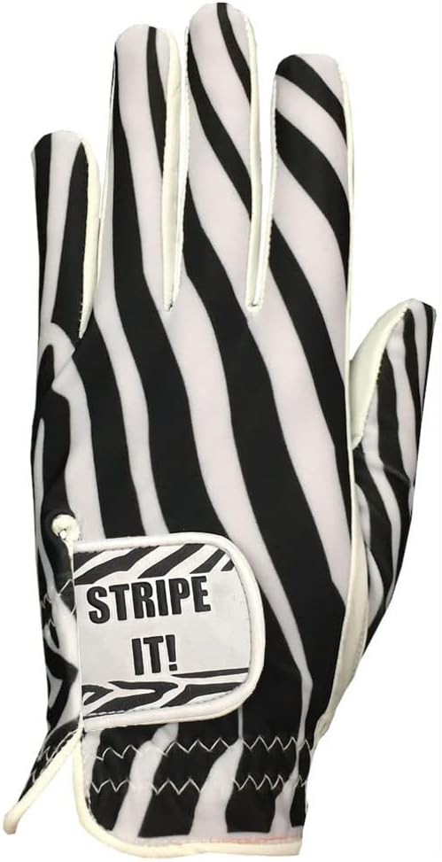 Giggle Golf Women's Golf Glove - Adjustable Strap, Left Hand Gloves for Women