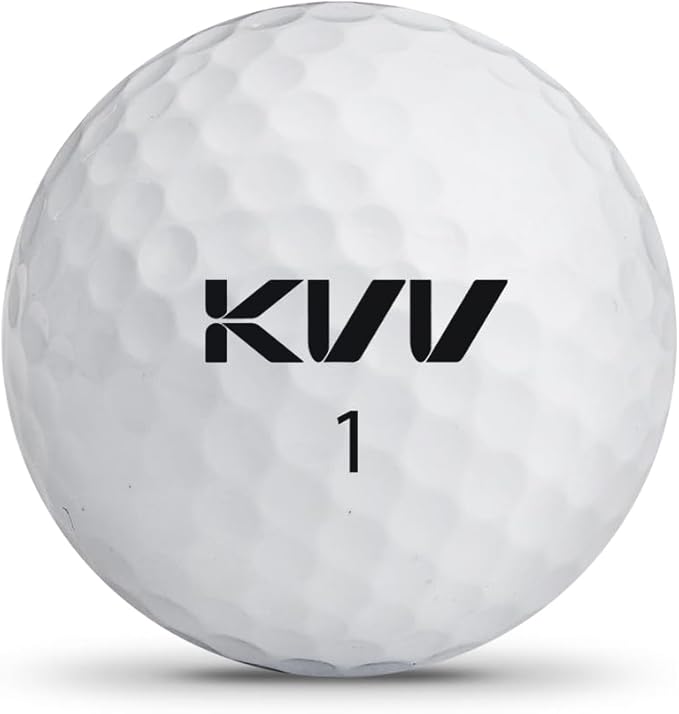 KVV 2-Piece Golf Balls, High Performance Golf Ball for Distance Super Soft, One Dozen