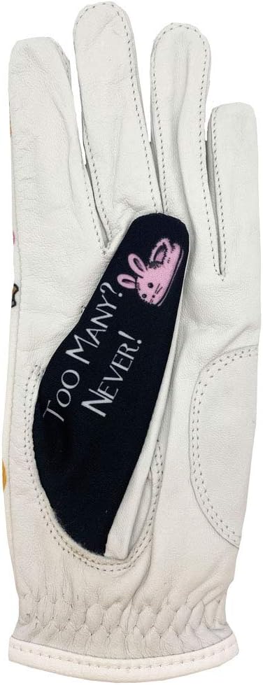 Giggle Golf Women's Golf Glove - Adjustable Strap, Left Hand Gloves for Women