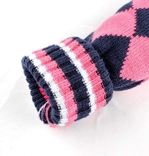 Craftsman Golf Knit Pom Pom 3pcs Headcover Set Vintange Sock Covers for Driver and Woods