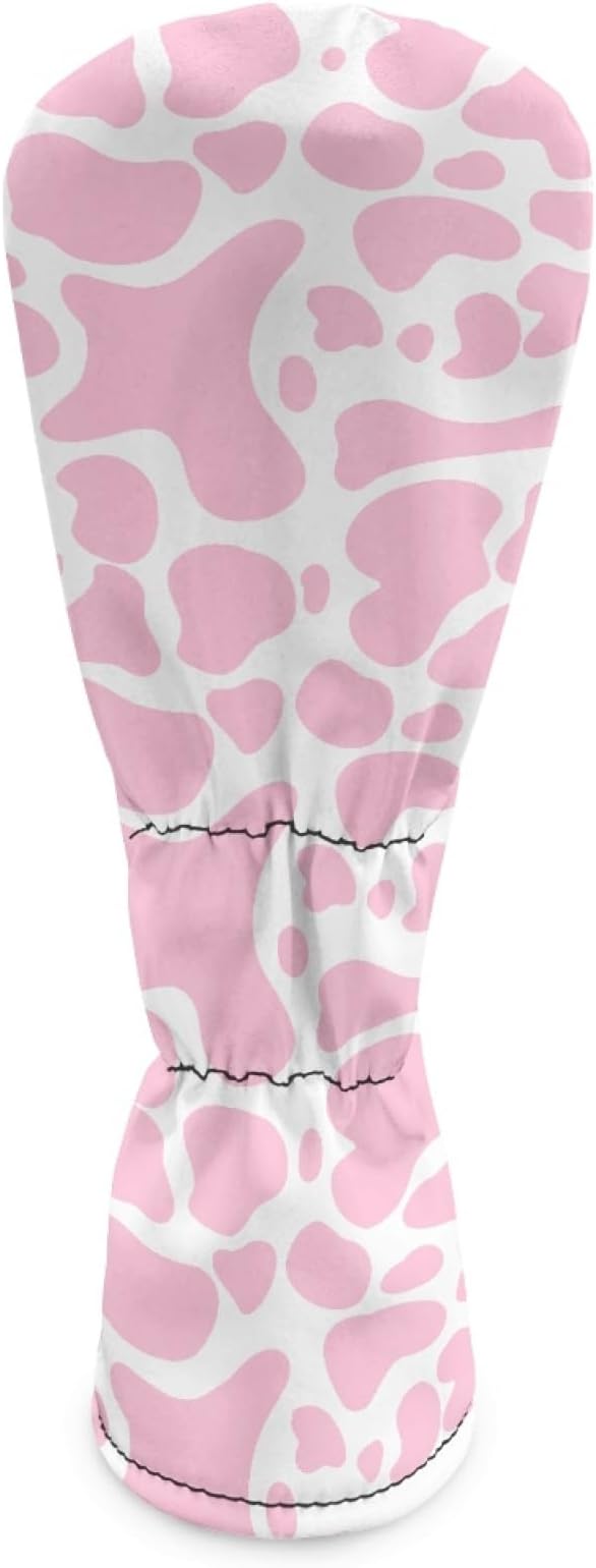 Golf Club Head Covers for Club Protective, Waterproof PU Leather Driver Fairway Wood Hybrid Head Cover