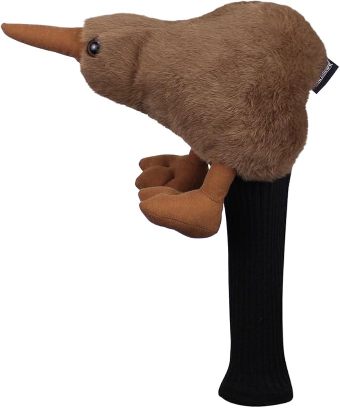 Scott Edward Golf Club Cover Fit Well for Driver or Fairway Wood Golf Club, Funny Cute Animal Design Soft Functional Golf Headcover Stylish Protection for Your Clubs for Men and Women