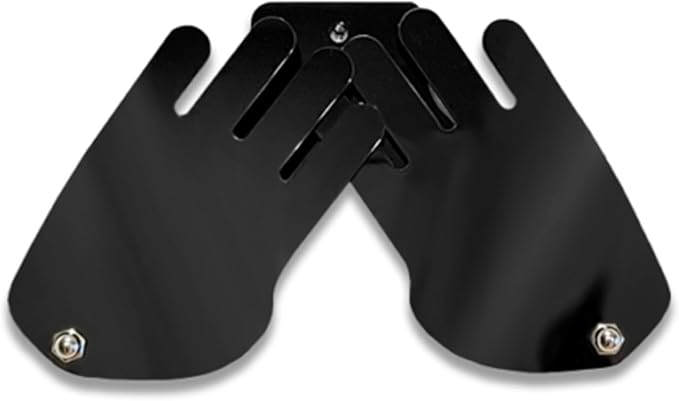 Collectible Glove Display - Mount or Desk Stand Adjustable Hands Floating Ideal for Football Receiver & Lineman, Baseball, Soccer Gloves