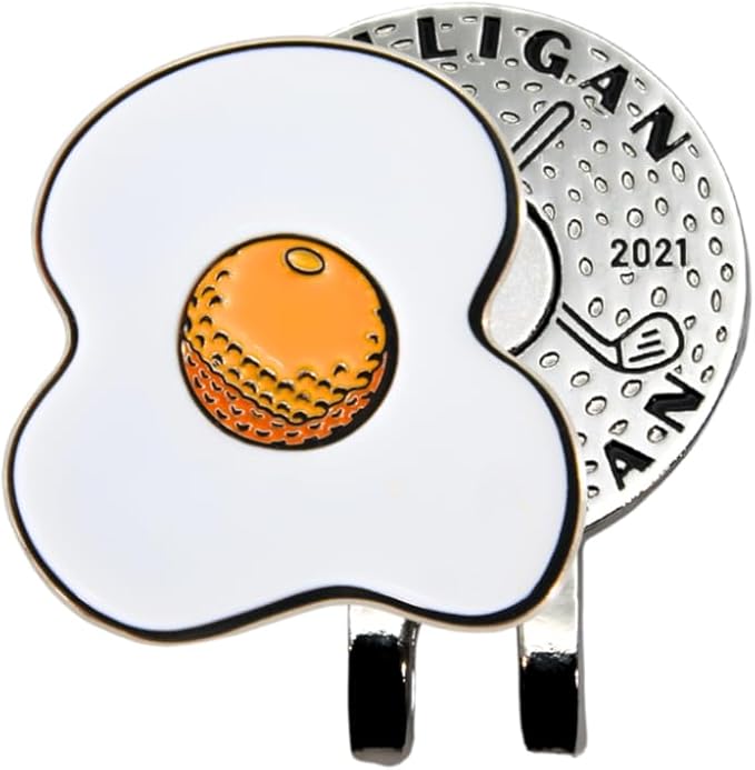 Funny Golf Ball Marker + Premium Magnetic Hat Clip | Unique Gift for Men & Women Golfers | Hilarious Golf Accessory for Any Golfer | NEW Designs!