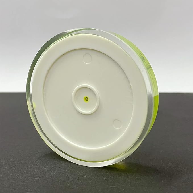 High Precision Circular Bubble Spirit Levels Golf On-Course Accessories Ball Markers for Golf Putting Aid Reader (60x12mm)