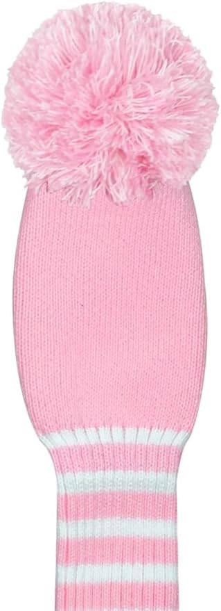 Scott Edward 1/3/4PCS Multi-Style Optional Individualized Knit Golf Club Head Covers, Driver Wood(460cc) Fairway Wood and Hybrid(UT)，for Male/Female Golfers,Custom