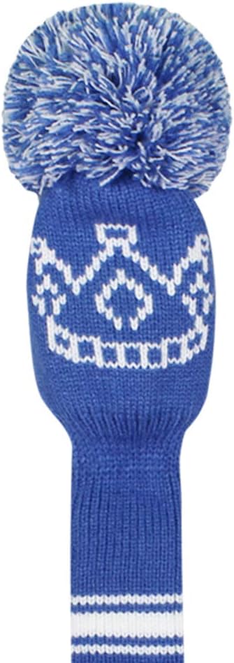 Scott Edward Knit Wood Golf Club Head Covers 4 Pieces Knitted Item Fit Over Well Driver Wood(460cc) Fairway Wood and Hybrid(UT)