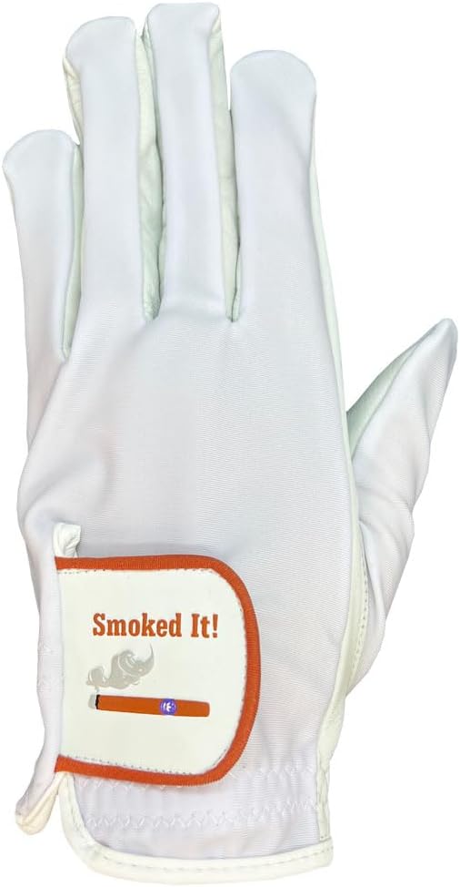 Giggle Golf Men's Golf Glove | Funny Golf Glove