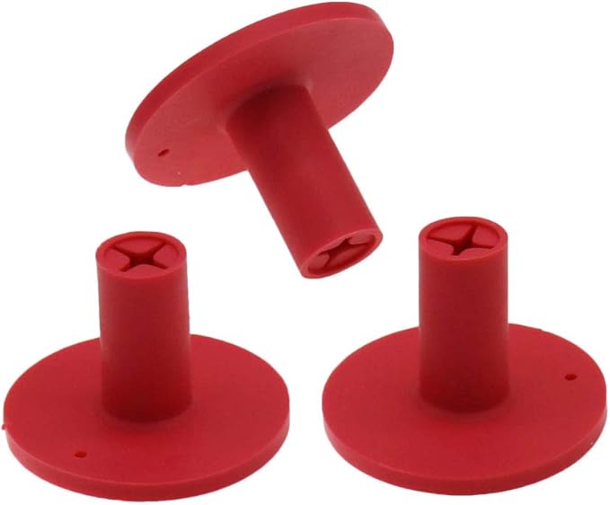 Golf Rubber Tee Holder Set for Golf Driving Range Tee Practice Tool Pack of 5