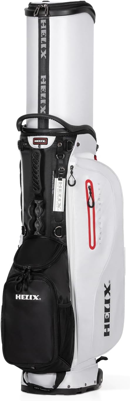 HELIX Retractable Golf Stand Bag with Wheels