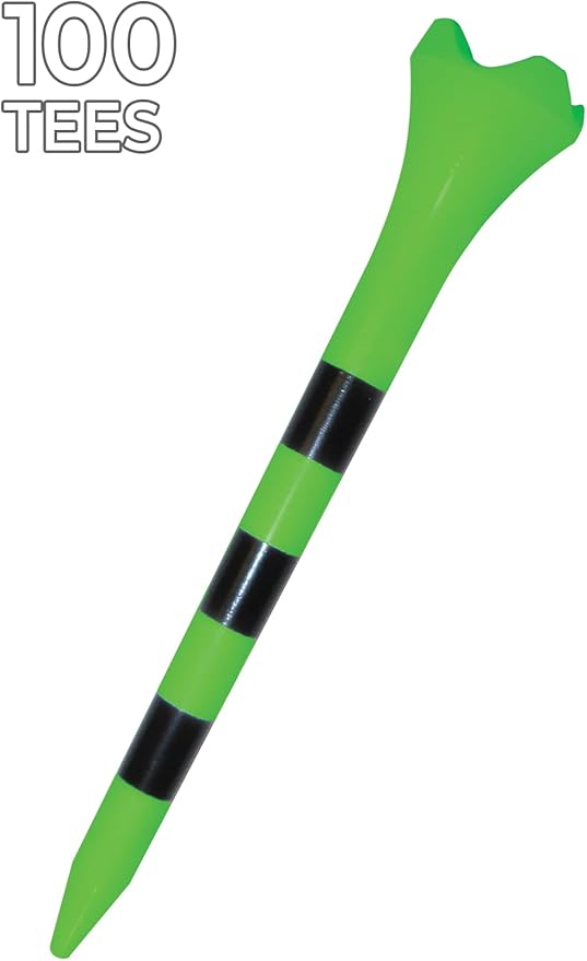 2-3/4" Pride Performance Golf Tee Striped, 100 Count