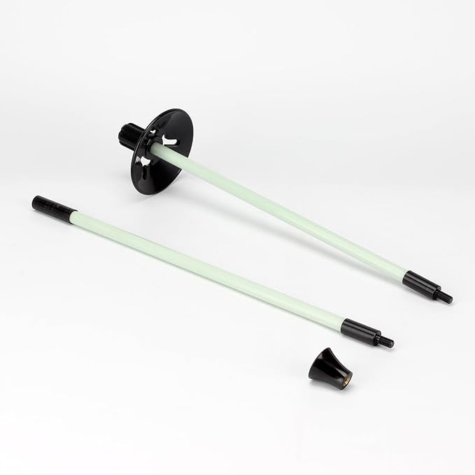 Golf Flagstick, Golf Pole Pin Flagpole Portable Detachable Design, Practice Putting Green Flag Stick for Yard Club, Backyard GolfCourse 3FT Heights Available, 1 Pack (1, Medium)