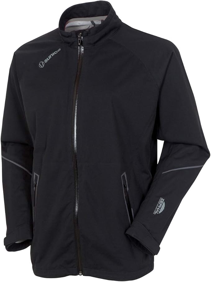 Sunice Performance Apparel - Jay Men’s Waterproof Breathable Ultra Lightweight Hyper 4-Way Stretch Performance Jacket