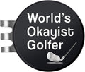 Golf Ball Marker Hat Clip, Funny Golf Accessories, Golf Gifts for Men 25 MM