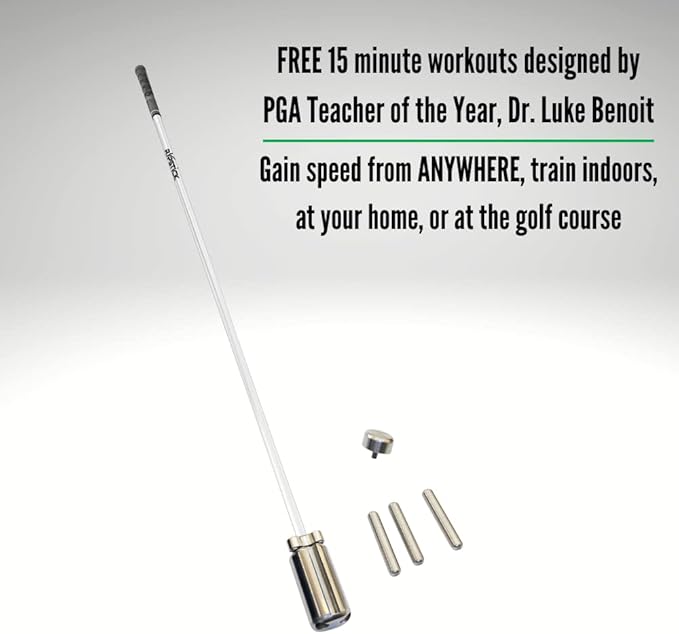 Rypstick | Golf Swing Trainer Device for Increased Distance - Golf Speed Trainer and Warmup Aid