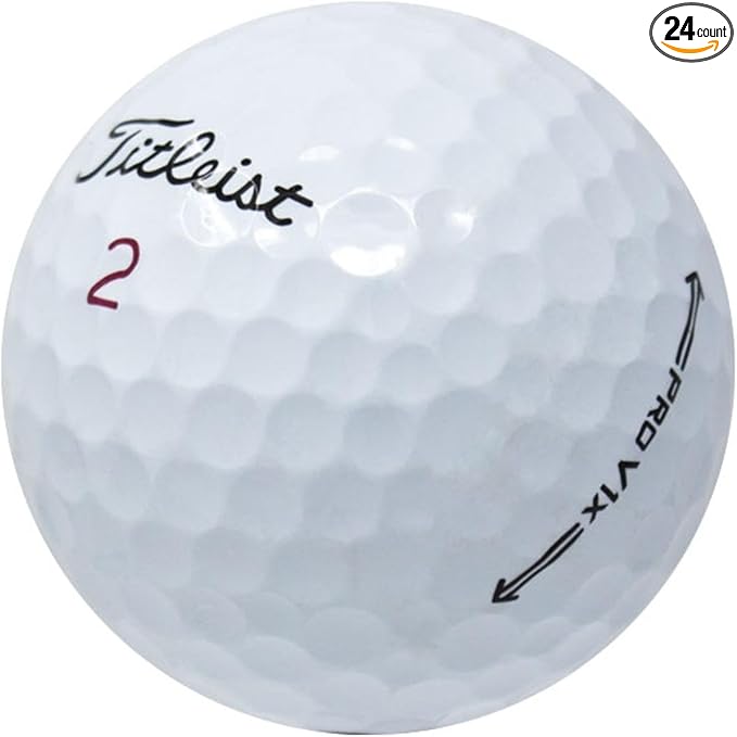 LostGolfBalls - Titleist Pro V1x Golf Balls in Good Condition, AAA Quality, Recycled Used Golf Balls, On The #1 Ball in Golf, White