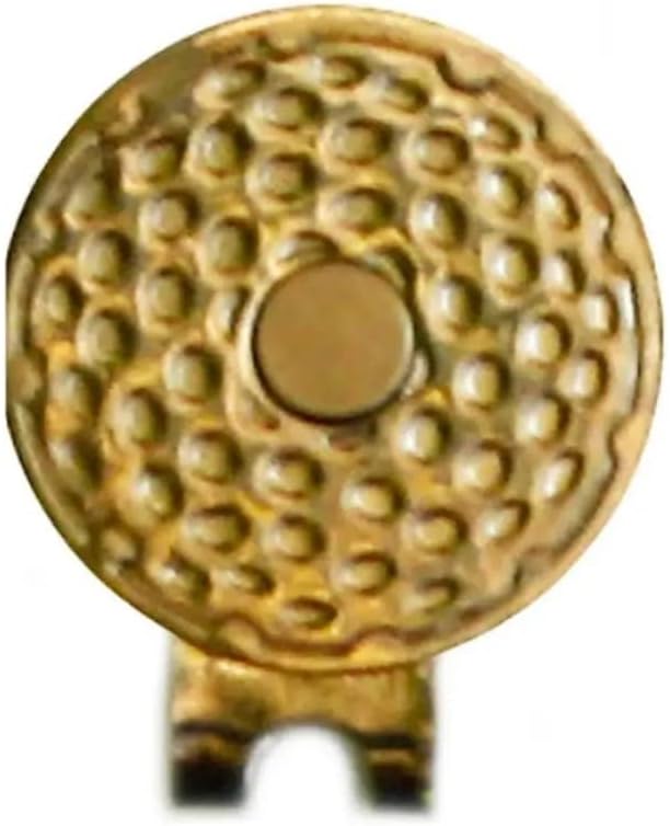 Monogram Initial Golf Ball Marker with Crystals and Matching Hat Clip