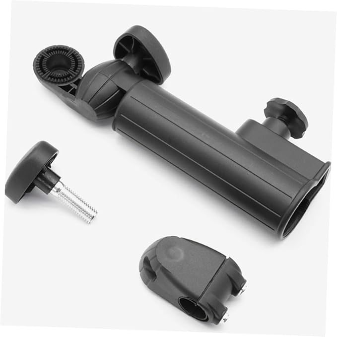 Adjustable Golf Umbrella Holder Cart Stand Bracket for Golf Bags and Trolleys Easy Install Windproof Support Clip Lightweight Compact Rain Sun Protection Accessory